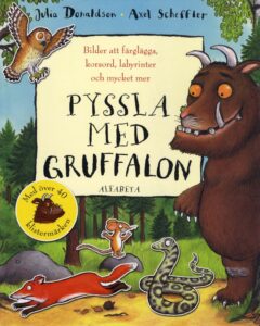 Pyssla med Gruffalon - Bilder att färglägga, korsord, labyrinter och mycket